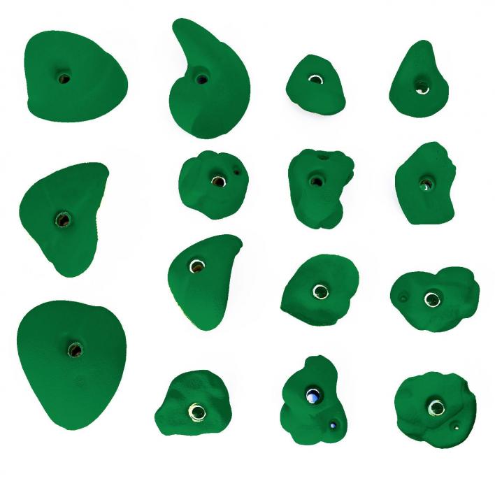 Die Allround Klettergriffe eignen sich für jedermann.